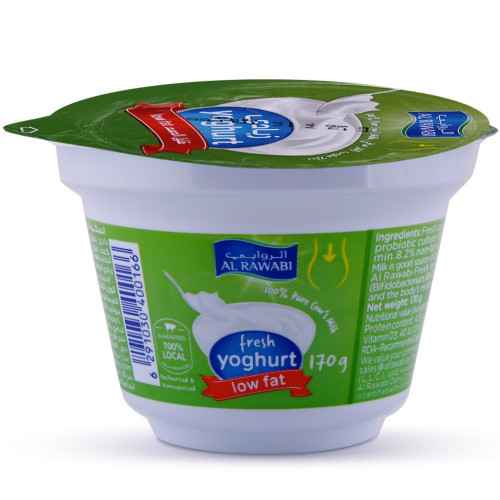 Al Rawabi Low Fat Yoghurt 170g