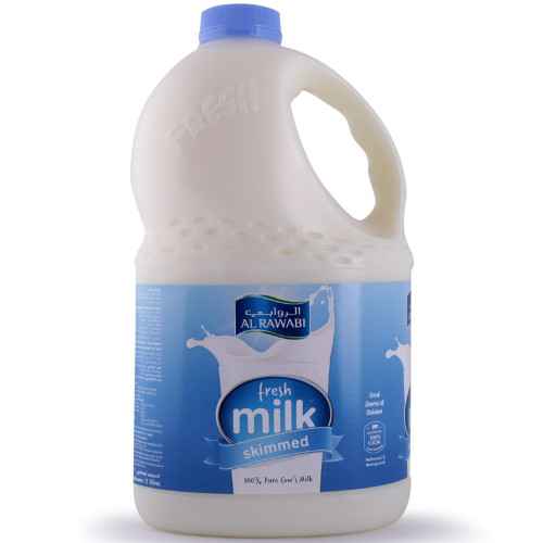 Al Rawabi Low Fat Skim Milk 2L
