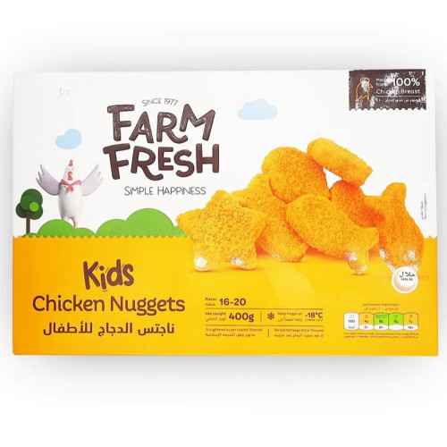 Farm Fresh Kids Nuggets 400gm