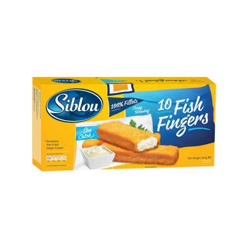 Siblou 10 Fish Fingers 250g