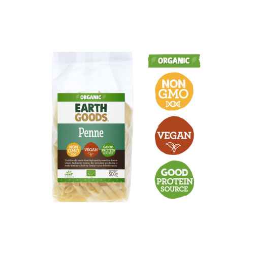Earth Goods Organic Penne 500g