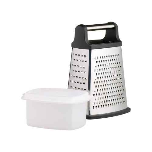 Stainless 4-Side Grater W...