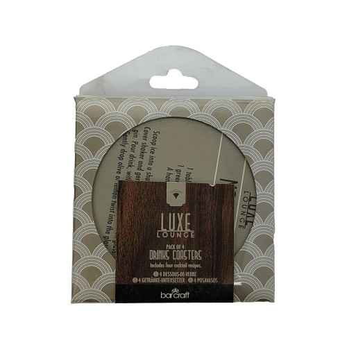 Bc Luxe Lounge Coaster 4Pc...