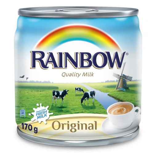 Rainbow Evaporated Milk 170g