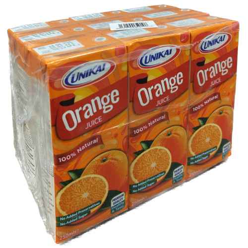 Unikai 100% Orange Juice No...