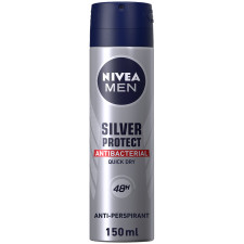 NIVEA MEN Antiperspirant Spray for Men, Silver Pro...