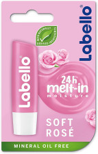 Labello Lip Balm Moisturising Lip Care Soft Rose 4...