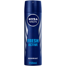 NIVEA MEN Deodorant Spray for Men, Fresh Active Fr...