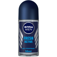 NIVEA MEN Antiperspirant Roll-on for Men, Fresh Ac...