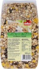 Delba Whole Grain Muesli 500g