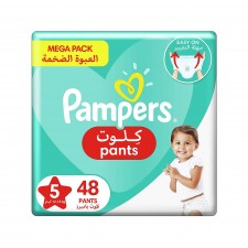 Pampers Pants Diapers, Size 5, Junior, 12-18 kg, J...