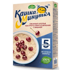 Minutka Oat flakes with cherry 185g