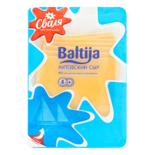 Svalya Semi Hard Gouda type Cheese Baltija 200g