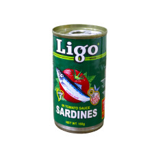 Ligo Sardines Tomato Sauce (Green) 155Gm