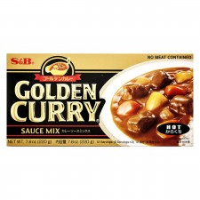 S&B Golden Curry Hot 220g