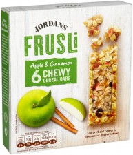 Jordans Frusli Apple & Cinnamon Cereal Bars 6 x 30...