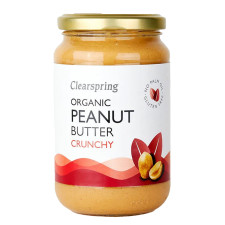 Clearspring Organic Crunchy Peanut Butter 350g