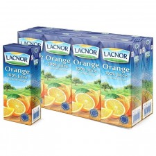 Lacnor Orange Juice 8 x 180ml