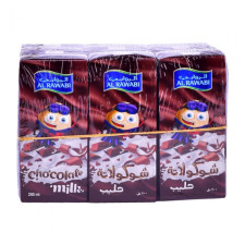 Al Rawabi Long Life Milk Chocolate 6 x 200ml