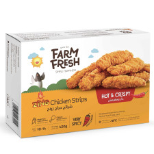 Farm Fresh Zing Chicken Strips 420g