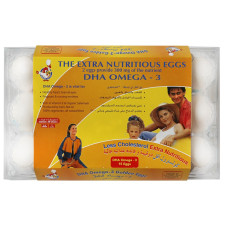 Al Jazira DHA Omega-3 White Eggs Family 15