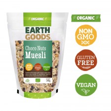 Earth Goods Organic Choco Nuts Muesli GF 340g