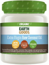 Earth Goods Organic Extra Virgin Coconut Oil GF 20...