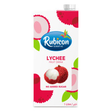 Rubicon Lychee Fruit Juice No Sugar Added 1L