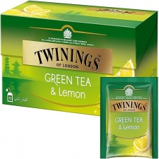 Twinings Tea Bag  Green Tea & Lemon 25 tea bag