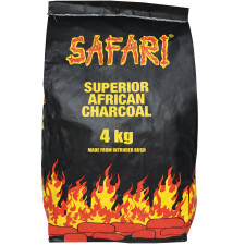 Safari Hardwood Charcoal 4Kg