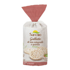 Sarchio Gluten Free Rice And Quinoa Cakes 100g