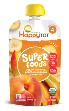 Happy Family Organics Super Foods Stage 4 Banana, ...