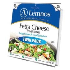 Lemnos Greek Style Fetta Cheese 2 x 100g