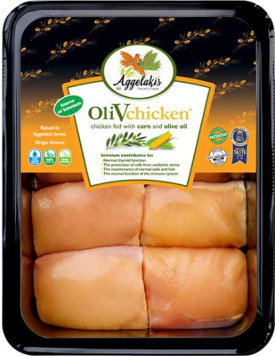 Cornfed Yellow Chicken Thigh Skinless Boneless 600g