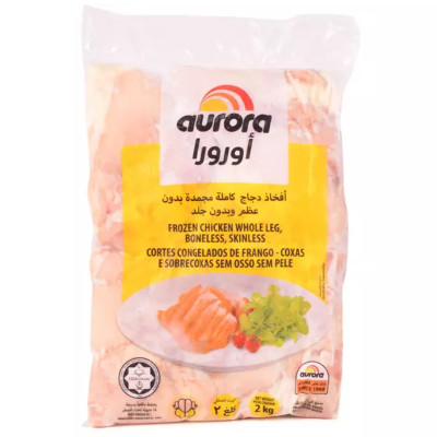 Aurora Chicken Whole Leg Boneless & Skinless 2Kg