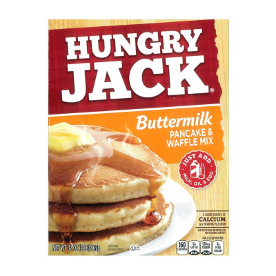 Hungry Jack Pancake And Waffle Mix Buttermilk 907g