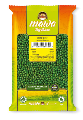 Mawa Moong Whole- Green 1kg