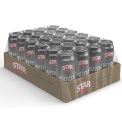 Star Soda Can 24 x 300ml pack