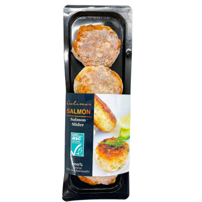 Salmon Slider Natural & Cheese 240g