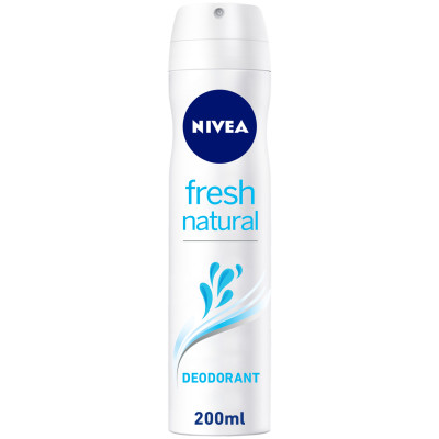 NIVEA Deodorant Spray for Women, Fresh Natural Ocean Extracts 200ml