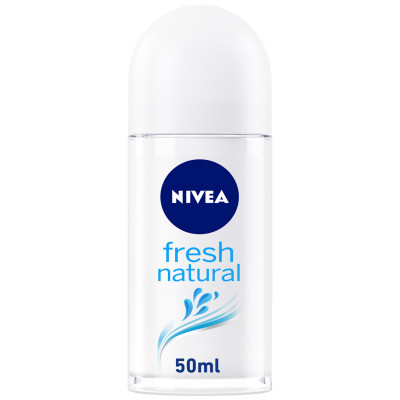 NIVEA Deodorant Roll-on for Women, Fresh Natural Ocean Extracts 50ml