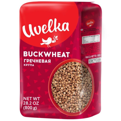 Uvelka Buckwheat 800g