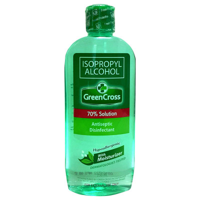 Green Cross Isopropyl Alcohol Solution With Moisturizer 250ml