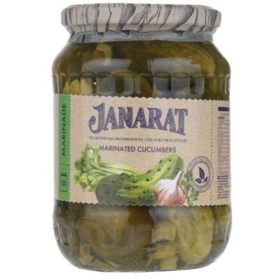 Janarat Marinated cucumbers 700g