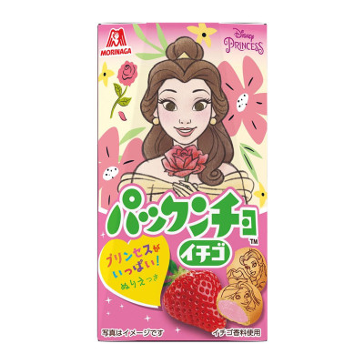 Morinaga Pakkuncho Strawberry Chocolate 41g