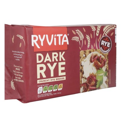 Ryvita Dark Rye Crispbread 250g