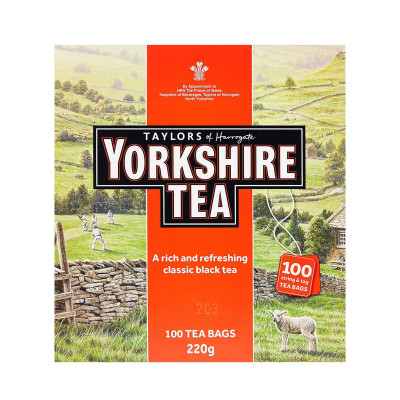 Taylors Of Harrogate Yorkshire Tea Red 100 Teabags 220g