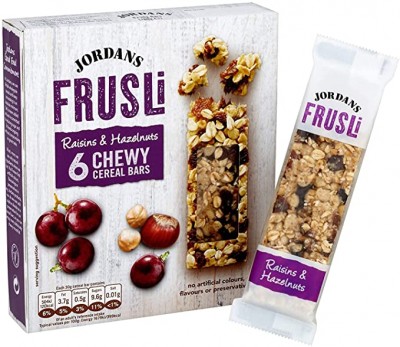 Jordans Frusli Raisins & Hazelnut Cereal Bars 6 x 30g