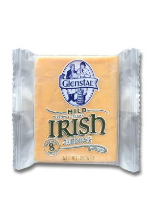 Glenstal Mild Coloured Cheddar Cheese 200g