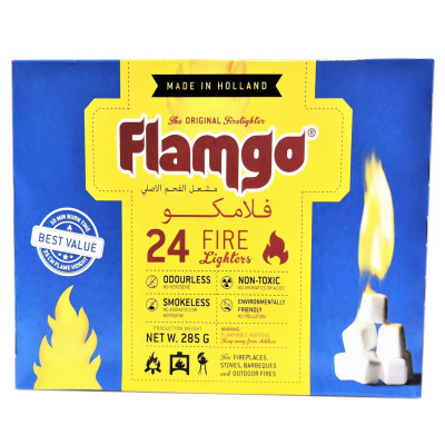 Flamgo Fireligther Cubes 24Pc